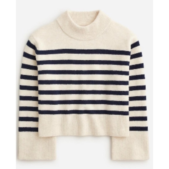 JCrew chunky crewneck sweater in supersoft yarn - Picture 1 of 13